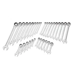 32 Piece 72-TOOTH 12 Point Sae/metric Standard/stubby Combination Ratcheting Wre. Fixed Price $149.00.