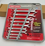 Sears Craftsman Usa Nos 12PC Combination Wrench Set Metric 47047 7-18MM New. Fixed Price $85.00.