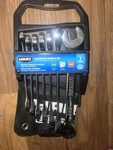 Hart 7-PIECE Sae Ratcheting Wrench Set Chrome Plated 72 Tooth Tool Pouch. Fixed Price $27.00.