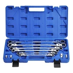 6 Pc Flex-head Extra Long Ratcheting Wrenches Double Box End 72-TOOTH Set. Fixed Price $61.75.