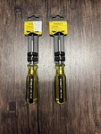 Stanley 2PC #1 Square Robertson Tip Screwdriver 64-964 Vintage Usa Made Tool New. Fixed Price $13.99.
