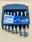 Expert E111104 (7 Piece) Stubby Ratchet Spanner Wrench Set 10-19MM New. Fixed Price $85.00.