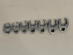 Snap On FRH200S Flare Nut Crowfoot Wrenchset 3/8 Drive - 3/4. Fixed Price $80.00.