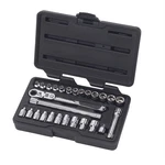 Gearwrench 27 Piece 1/4 Inch Drive Pass-thru 6 Point Standard Sae/metric Mechani. Fixed Price $145.81.