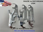 Combination Aluminum Wrench (6)PC Set/cz Industries, AN4/AN6/AN8/AN10/AN12/16. Fixed Price $54.99.
