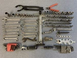Snap-on Craftsman Husky Tool Lot Wrenches Sockets Allen Keys Mixed Set. Fixed Price $59.99.
