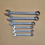 Vintage Challenger Alloy 6PC Metric Combination Wrench Set Made Usa. Fixed Price $52.49.