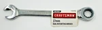 Craftsman 14751, 17MM, Dual Ratcheting Wrench. Fixed Price $17.99.