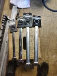 Master Mechanic Wrenches 1", 1-1/4 Chrom Valarium + 1-5/8 & 1-3/8 Drop Forged!. Fixed Price $41.00.