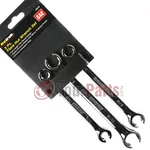 Pc Flare Nut Wrench Set Sae Brake Line 3/8" - 11/16" Auto Tools Flat Panel. Fixed Price $20.95.