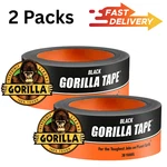 Gorilla 1.88 X 30 Yard Black Tough Duct Tape Single Roll (2 Pack). Fixed Price $15.49.