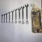 Great Neck 9PC Met Combination Wrench Set. Fixed Price $25.00.