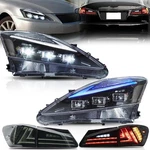 Vland Led Headlights +tail For 2006-2013 IS250 IS350 Isf W/blue Animation. Fixed Price $522.71.
