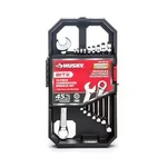 Husky Bite 10-PIECE Metric Combination Wrench Set 8-19MM 45% More Torque + Case. Fixed Price $75.99.