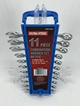 Ultra Steel 11PC Metric Combination Wrench Set 6-19MM Rack Holder UW16138J. Fixed Price $28.98.