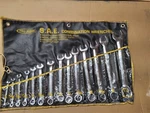 Kr- Tools #21115 Combination Wrench Set Sae 14 Piece. Fixed Price $89.95.