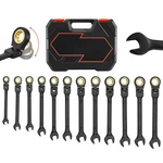 Uimoso 24-PIECE Flex-head Ratcheting Combination Wrench Set Black. Fixed Price $76.99.
