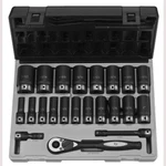 Grey Pneumatic 82622D 1/2" Dr. 22PC Fractional Deep Duo-socket Set Pt.. Fixed Price $284.24.