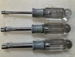 Lightly Used Craftsman Lot Of 3 Nut Drivers 6/9/10 Mm. Fixed Price $24.95.