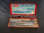 Socket Wrench Set Pc. Mark No. 1162 1/4" Drive Japan G.l. Co. Los Angeles. Fixed Price $29.99.
