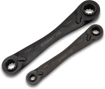 Spline Ratcheting Metric Wrench Set 2-PCS 4-IN-1 12" CX6DBM2 Hand Powered Black. Fixed Price $61.64.
