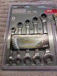 Ace 2194686, Pc. Combination Steel Sae Ratcheting Gearwrench Set, Free Ship. Fixed Price $48.99.