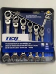Teq Metric Ratcheting 7PC Wrench Set, Flexible Head Combination TP9900D. Fixed Price $44.00.