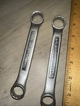 Craftsman 5/8" 3/4" Double Box End Wrenches Stubby V- Series 43862 12-PT. Fixed Price $17.50.