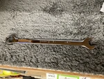 Craftsman Professional Usa 45977 1/2" Full Polish Long Combination Wrench. Fixed Price $37.50.