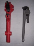 New Foot Vise & Pipe Wrench 1-1/4"-2" Rothenberger Collins Pony Threader. Fixed Price $149.50.