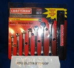 Craftsman 7-PC Piece Standard Wrench Set 12 Pt 9-10239. Fixed Price $35.00.