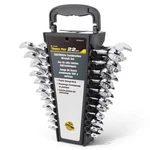 Trades Pro Sae And Metric Wrench Set, 22 Piece, Open Box Large, Silver. Fixed Price $60.99.