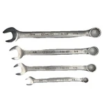 Stanley 4PC Sae Combination Wrench Set 3/8" To 11/16" 12-POINT Used. Fixed Price $24.99.