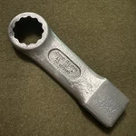 Vintage Snap-on Tools 1-3/8" Slugging Wrench Usa Patent #. Fixed Price $58.99.
