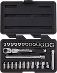 Gearwrench 27PC 1/4" Pass-thru 6PT Sae/metric Socket Tool Set 891427. Fixed Price $86.52.