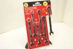 New - Masterforge 6 Piece Metric Fixed & Ratcheting Combo Wrench Set 47987. Fixed Price $28.88.