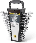 Trades Pro Sae And Metric Wrench Set, 22 Piece, Open Box End, 12 Point, 15. Fixed Price $63.99.