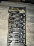 Sears Craftsman Usa Nos 7PC Stubby Short Combination Wrench Set Vv 44101 Raised. Fixed Price $89.95.