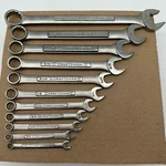 Craftsman Usa Combination 11 Pc Wrench Set Va Series 7/8 - 1/4" 12 Point Euc. Fixed Price $54.95.