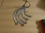 5 Piece Set Snap Tools Half Moon Curved Obstruction Box End Wrenches SAE12-PT. Fixed Price $187.49.