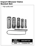 Pasco, 5300, Tub And Shower Valve Wrenches. Fixed Price $21.14.