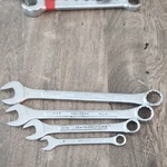 Cen-tech Sae 4PC Combination Wrench Set Chrome Finish 7/16-19/32. Fixed Price $23.00.