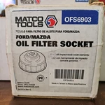 Matco OFS6903 Ford/mazda Oil Filter Socket. Fixed Price $15.00.