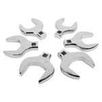 Sunex 9722A 6-PIECE 1/2 In. Drive Full Polish Fractional Sae Jumbo Crowfoot Set. Fixed Price $111.97.