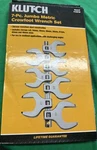 Klutch 7-PC.JUMBO Metric Crowfoot Wrench Set, MODEL#1148. Fixed Price $52.99.