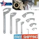 8 Pack Adjustable Hook Pin Spanner Wrench Tool Set Nut 3/4" 6-1/10". Fixed Price $65.00.