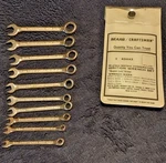 Craftsman 10 Piece Metric Combination Ignition Wrench Set 43443 Vintage Original. Fixed Price $25.00.
