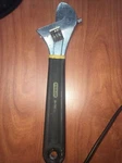 Vintage Stanley 85-762 Adjustable Crescent Wrench 10-1/2". Fixed Price $25.00.