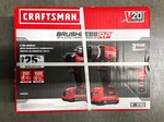 Craftsman V20 CMCK211C2 Brushless Rp 2-TOOL Combo Kit Ships Free. Fixed Price $135.00.
