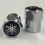 Yamaha Valve Stem Caps Metal Chrome Wheels Yzf Vector Adventurer Max Road Star. Fixed Price $9.99.